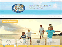 Tablet Screenshot of islanddentist.com